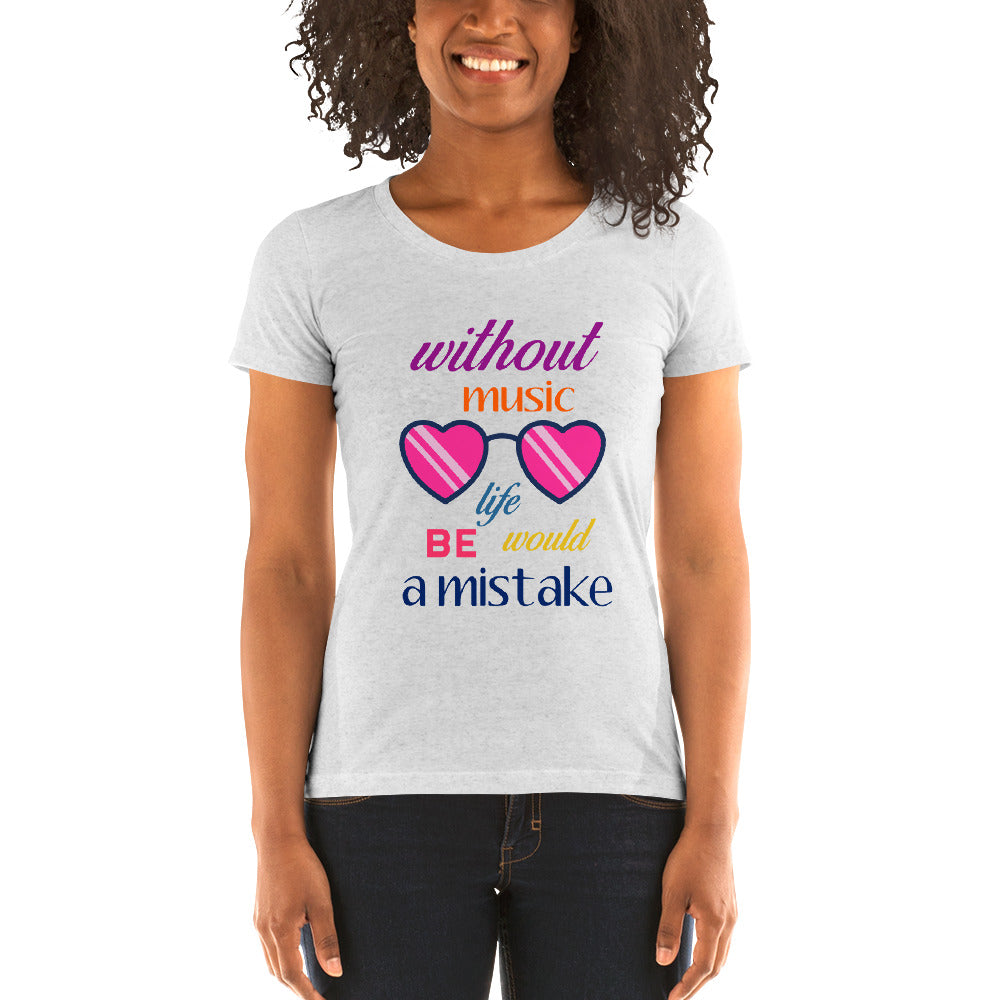 Ladies' short sleeve t-shirt