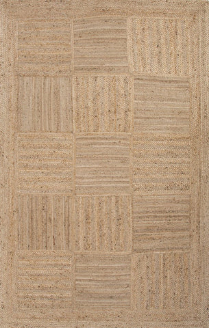 Woven Jute Natural Area Rug 9' x 12'