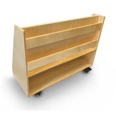 Deluxe Two Sided Mobile Book Display Stand WB0136