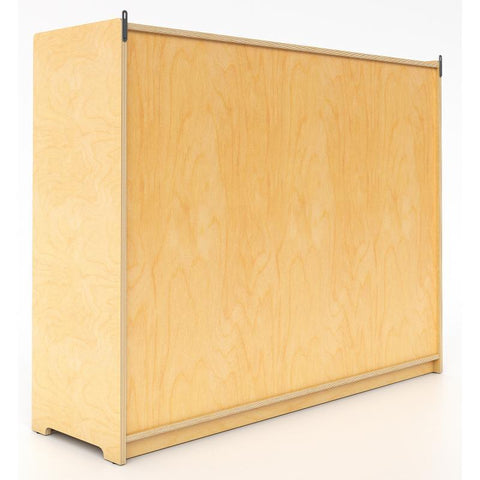 Preschool Eight Section Coat Locker With Trays - WB3904