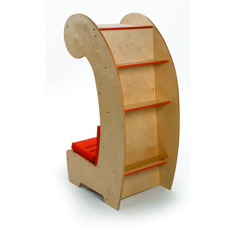 Contemporary Reading Chair And Bookcase - WB7800