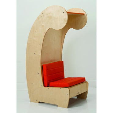 Contemporary Reading Chair And Bookcase - WB7800